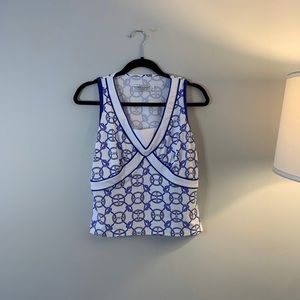 Vintage Wimbledon Tennis/Athletic Tank Top Size Small